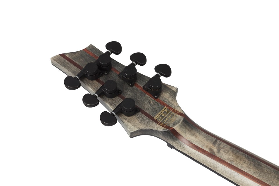 Schecter Apocalypse C-1 2h Ht Eb - Rusty Grey - Str shape electric guitar - Variation 4