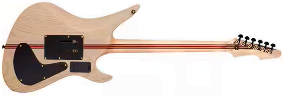 Schecter Avenger Fr-s 50th Ann. Lh Gaucher 2h Sustainiac Fr Eb - 50th Gold Burst - Metal electric guitar - Variation 1