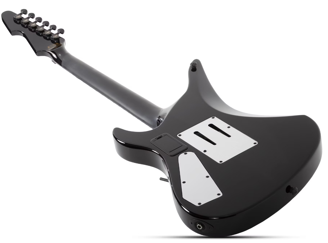 Schecter Avenger Pryzm Palladium 2h Fishman Fluence Modern Fr Eb - Gloss Black - 7 string electric guitar - Variation 5