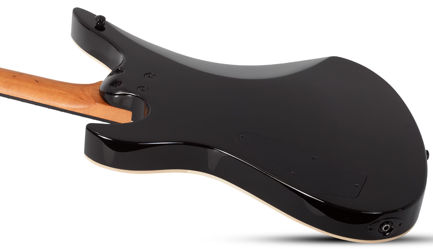 Schecter Avenger Standard 2h Ht Rw - Charcoal Satin - Metal electric guitar - Variation 3