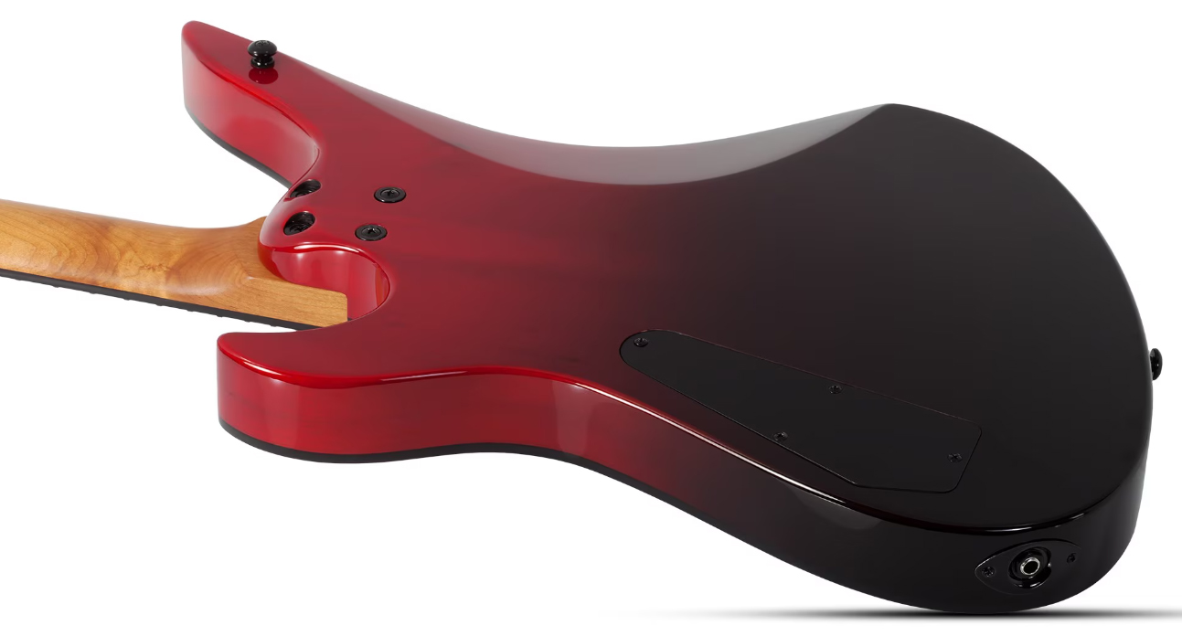 Schecter Avenger Standard 2h Ht Rw - Blood Burst - Metal electric guitar - Variation 3