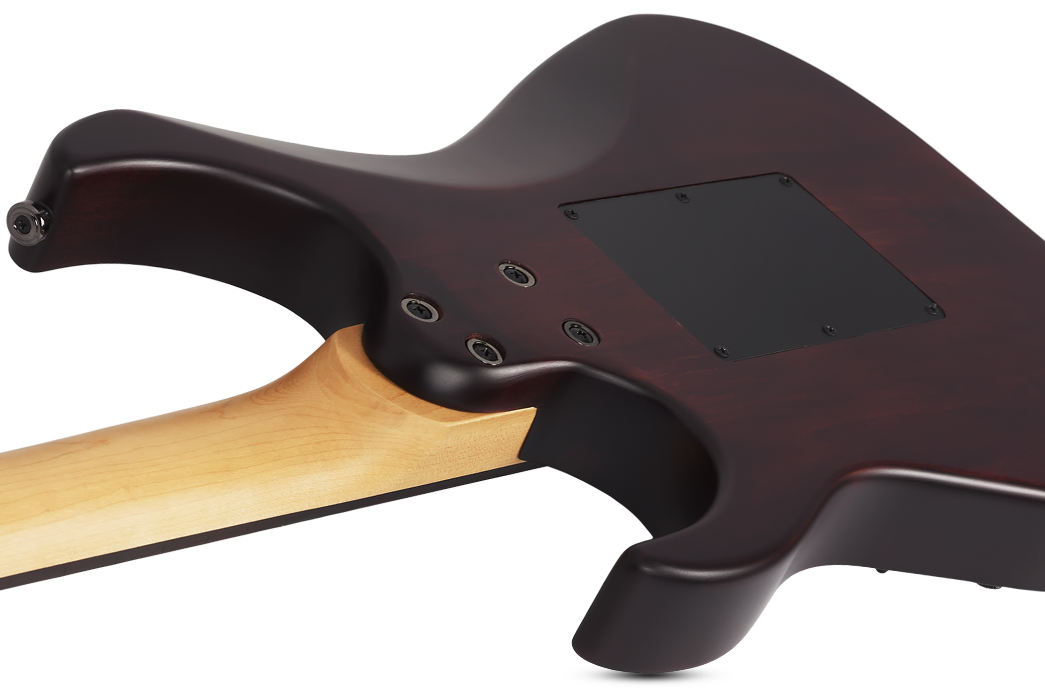 Schecter Banshee 6 Fr Sgr Hss Rw - Walnut Satin - Str shape electric guitar - Variation 5