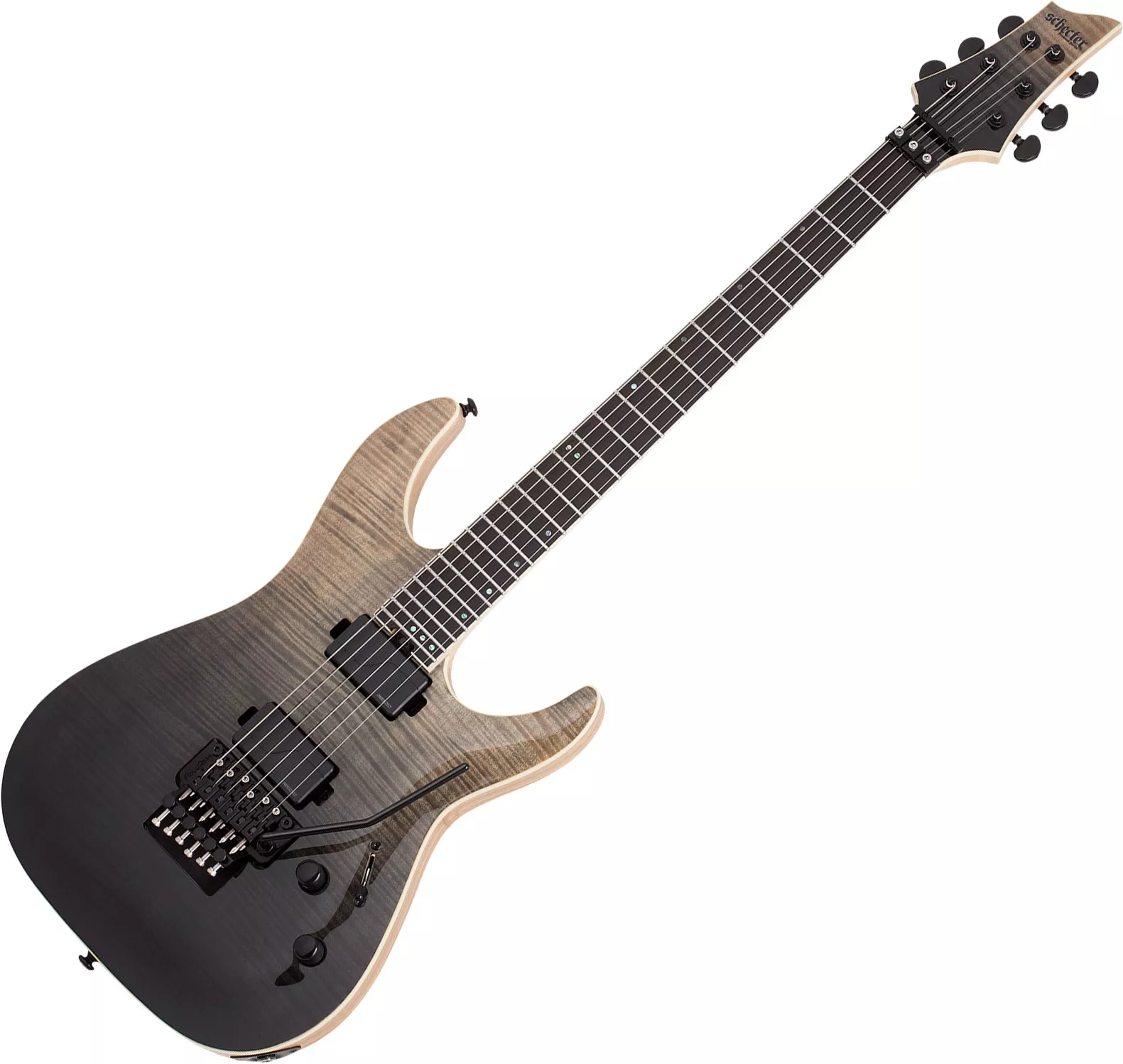 【大幅値下、メンテ済】SCHTER C-1 FR S SLS Elite BFB Schecter C-1 FR SLS Elite - black fade burst Str shape electric guitar