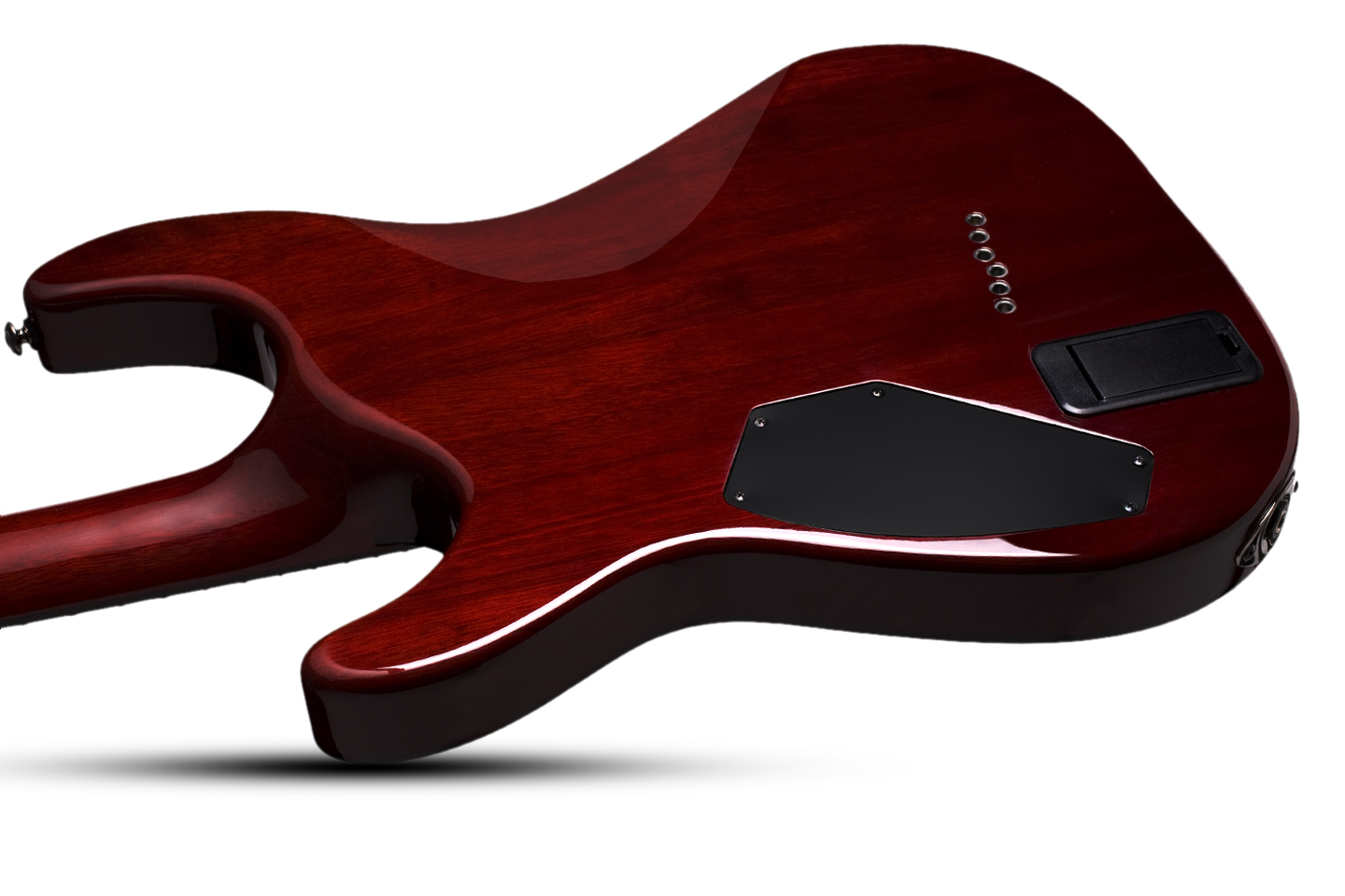 Schecter C-1 Hellraiser Lh Gaucher 2h Emg Ht Rw - Black Cherry - Left-handed electric guitar - Variation 2