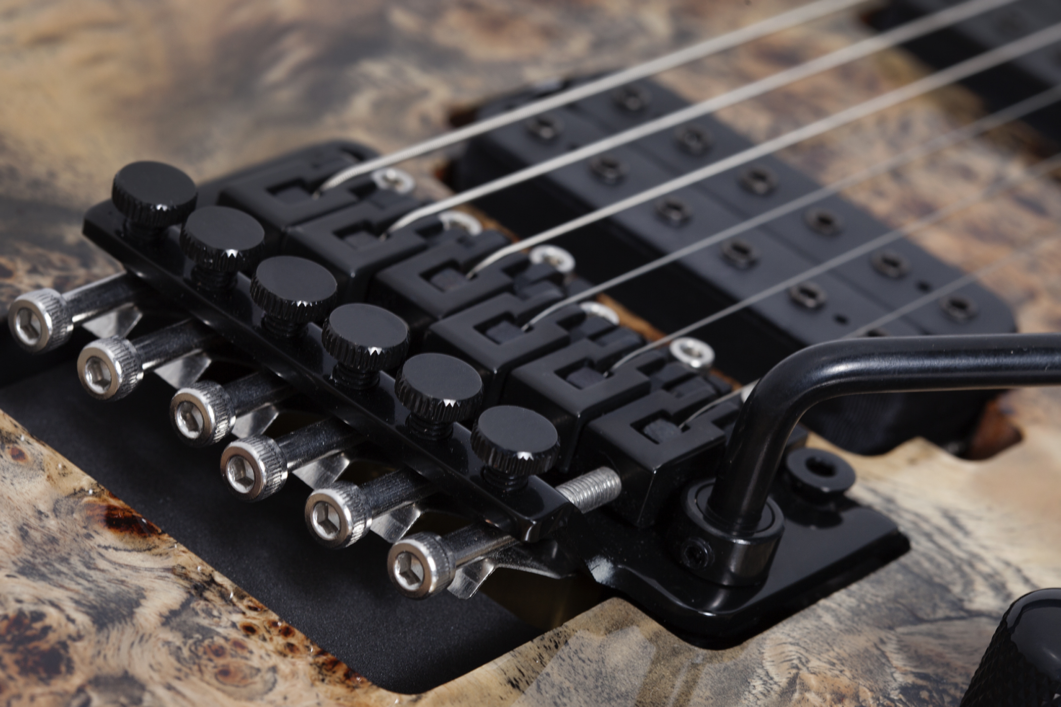 Schecter C-6 Pro Fr 2h Wen - Aurora Burst - Double cut electric guitar - Variation 4