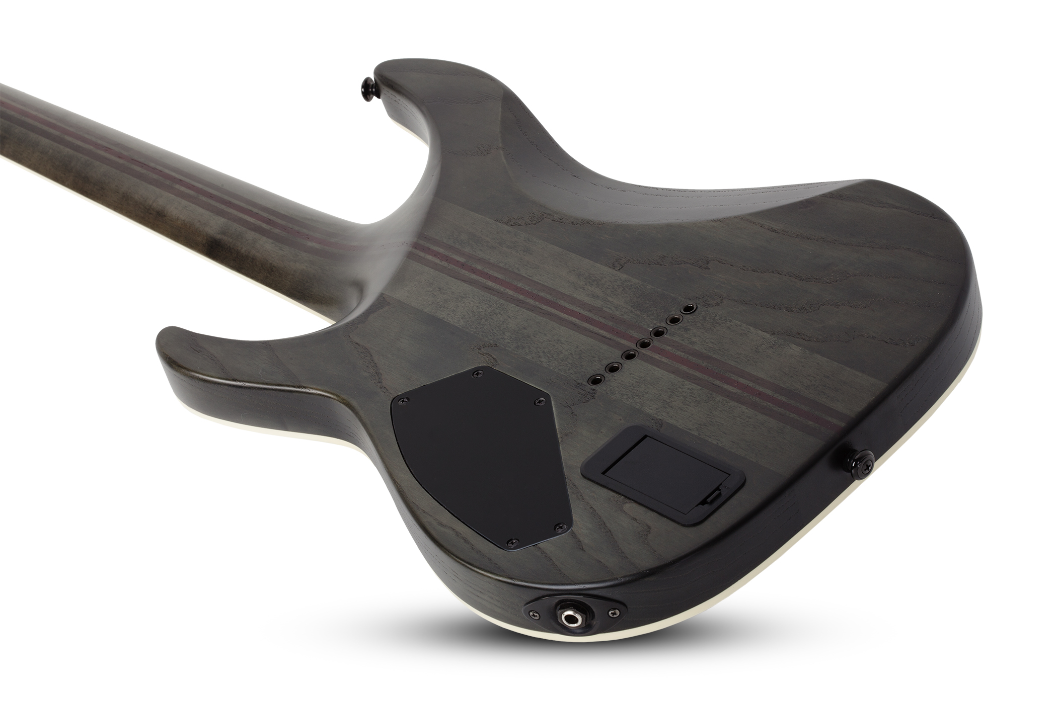 Schecter C-7 SLS Evil Twin - satin black 7 string electric