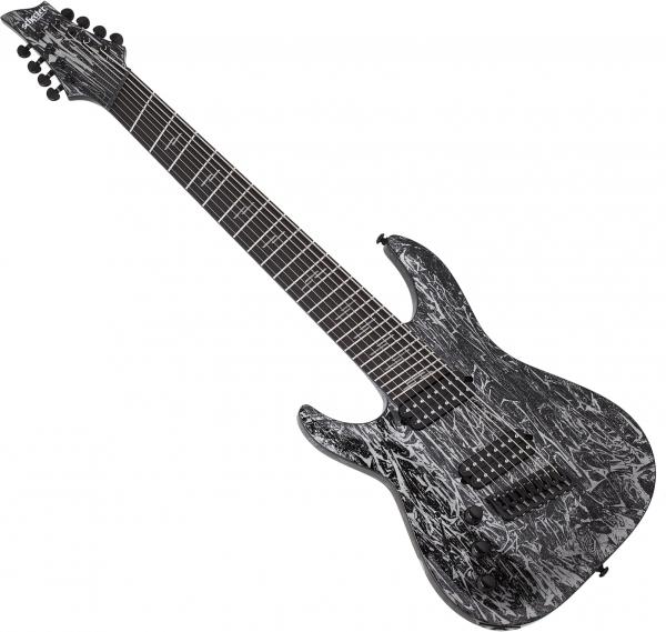 Multi-scale guitar Schecter C-8 Multiscale Silver Mountain LH - Silver mountain