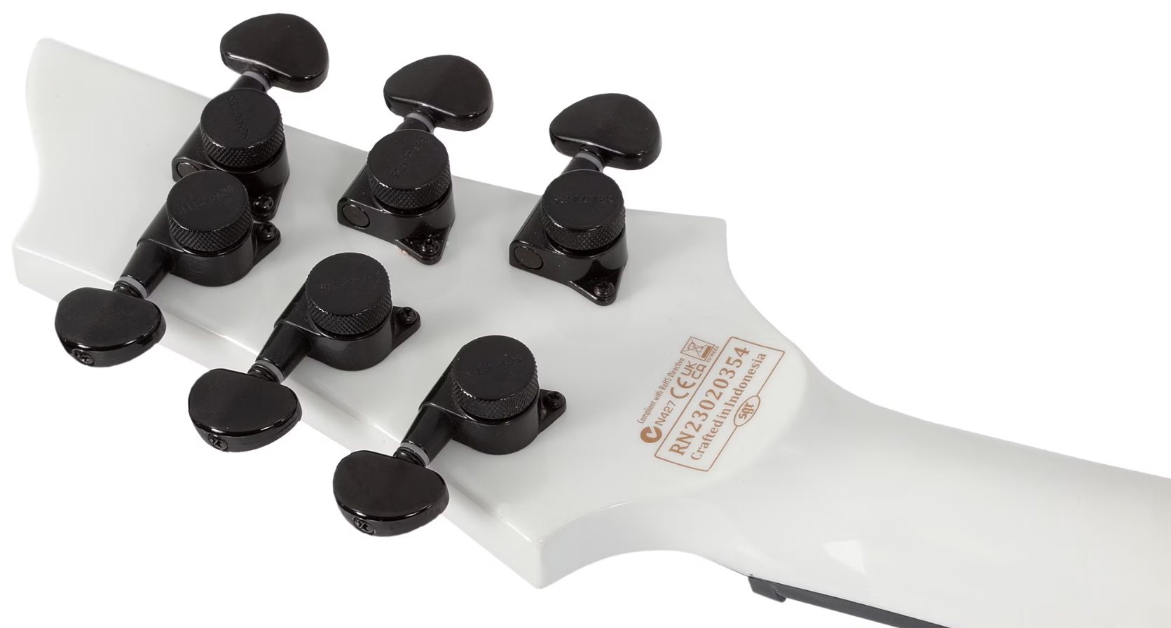 Schecter C1 Ink Bomb 2h Seymour Duncan Ht Eb - Ink Bomb - Metal electric guitar - Variation 5