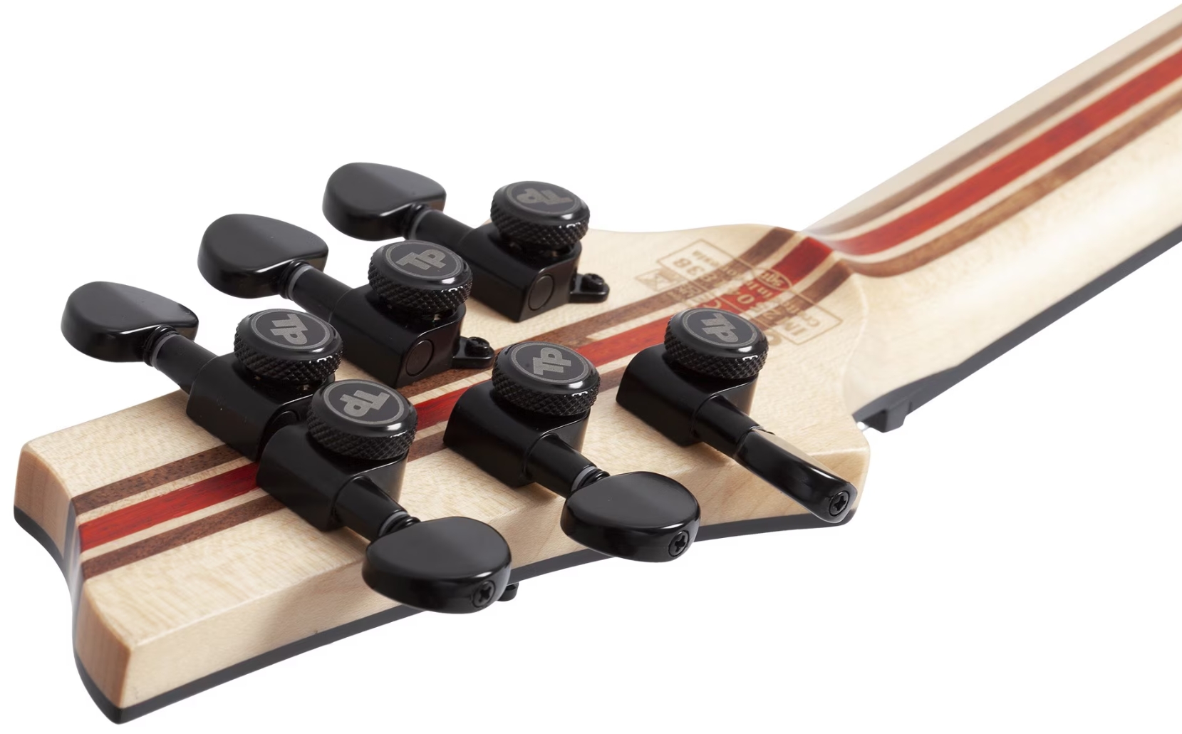 Schecter C1 Pale Moon 2h Ht Ric - Natural Satin Black Burst - Str shape electric guitar - Variation 6