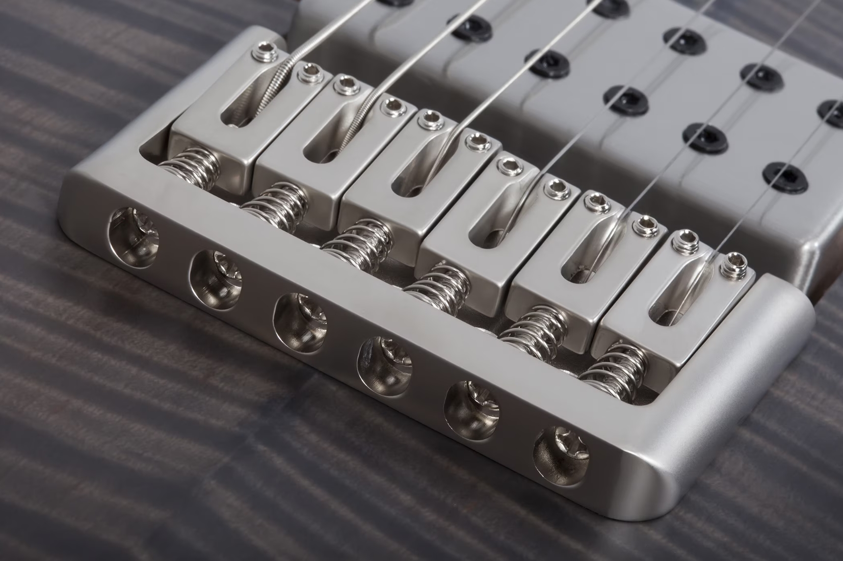 Schecter C1 Standard Plus 2h Ht Mn - Trans Black Burst - Str shape electric guitar - Variation 4