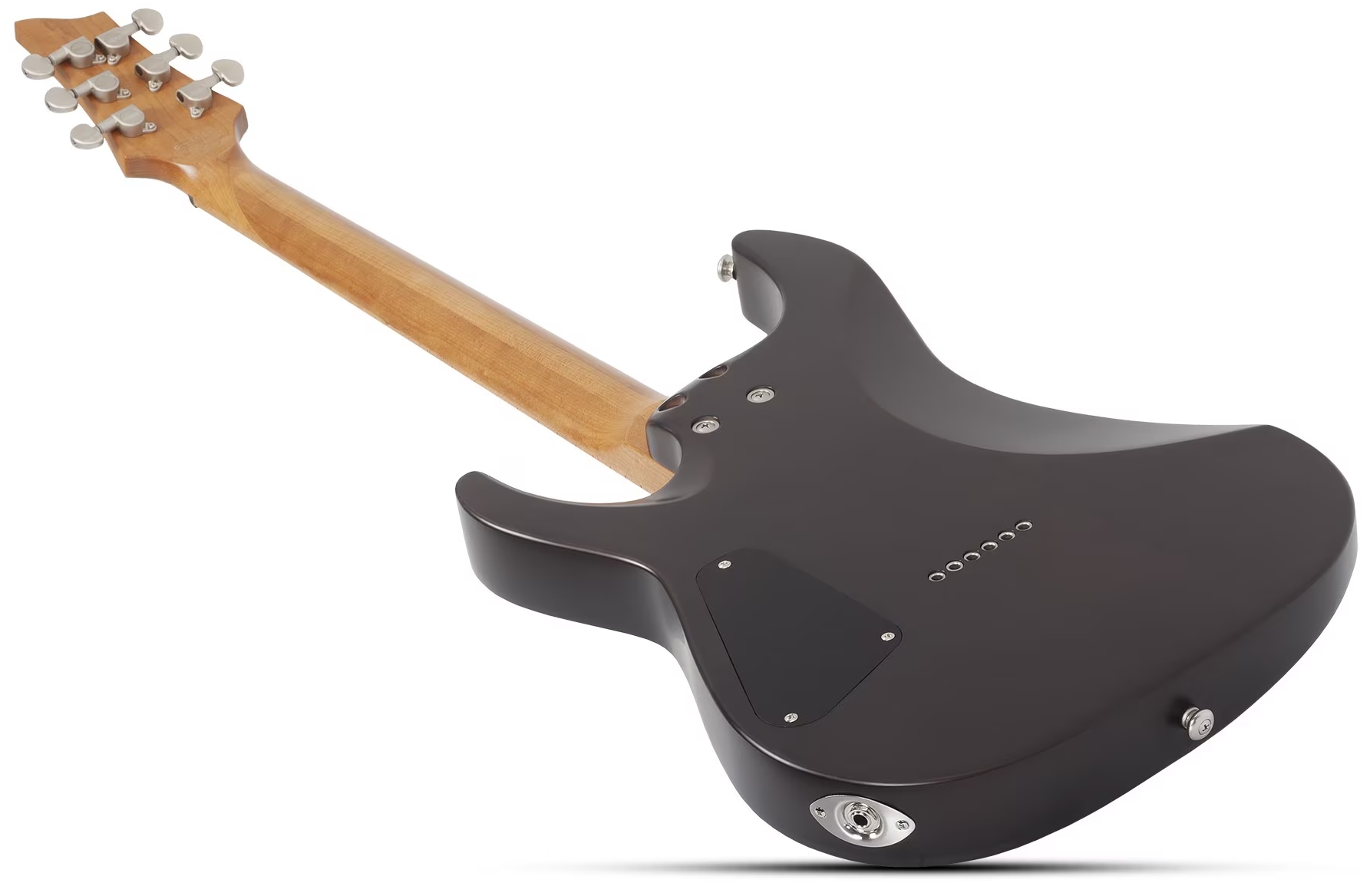 Schecter C1 Standard Plus 2h Ht Mn - Trans Black Burst - Str shape electric guitar - Variation 5