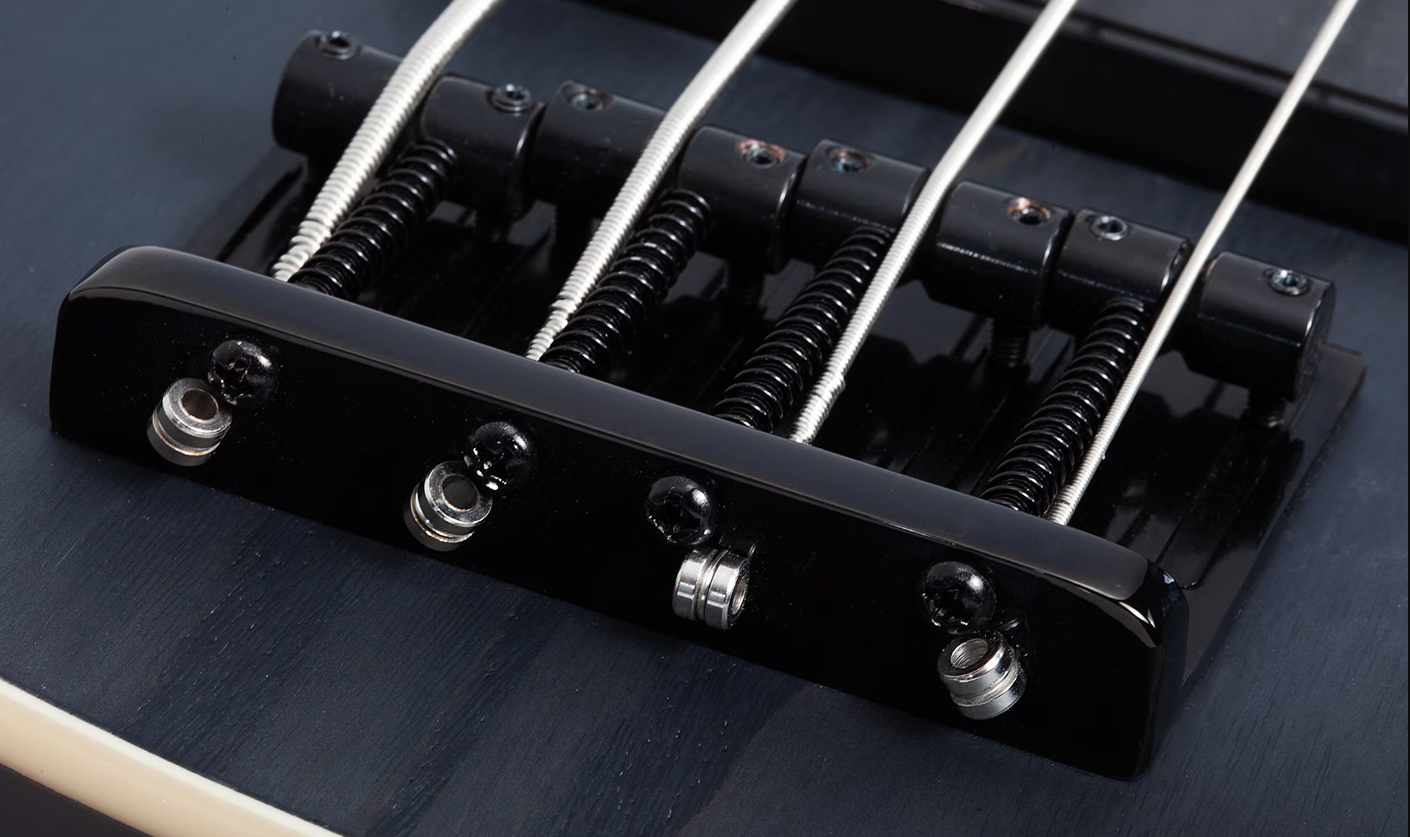 Schecter C4 Standard Rw - Charcoal Satin - Solid body electric bass - Variation 3
