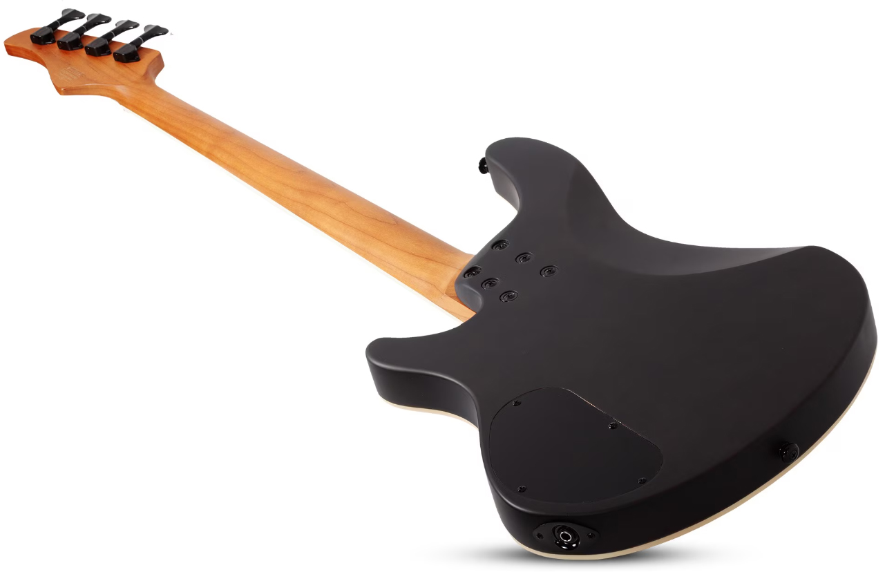 Schecter C4 Standard Rw - Charcoal Satin - Solid body electric bass - Variation 4