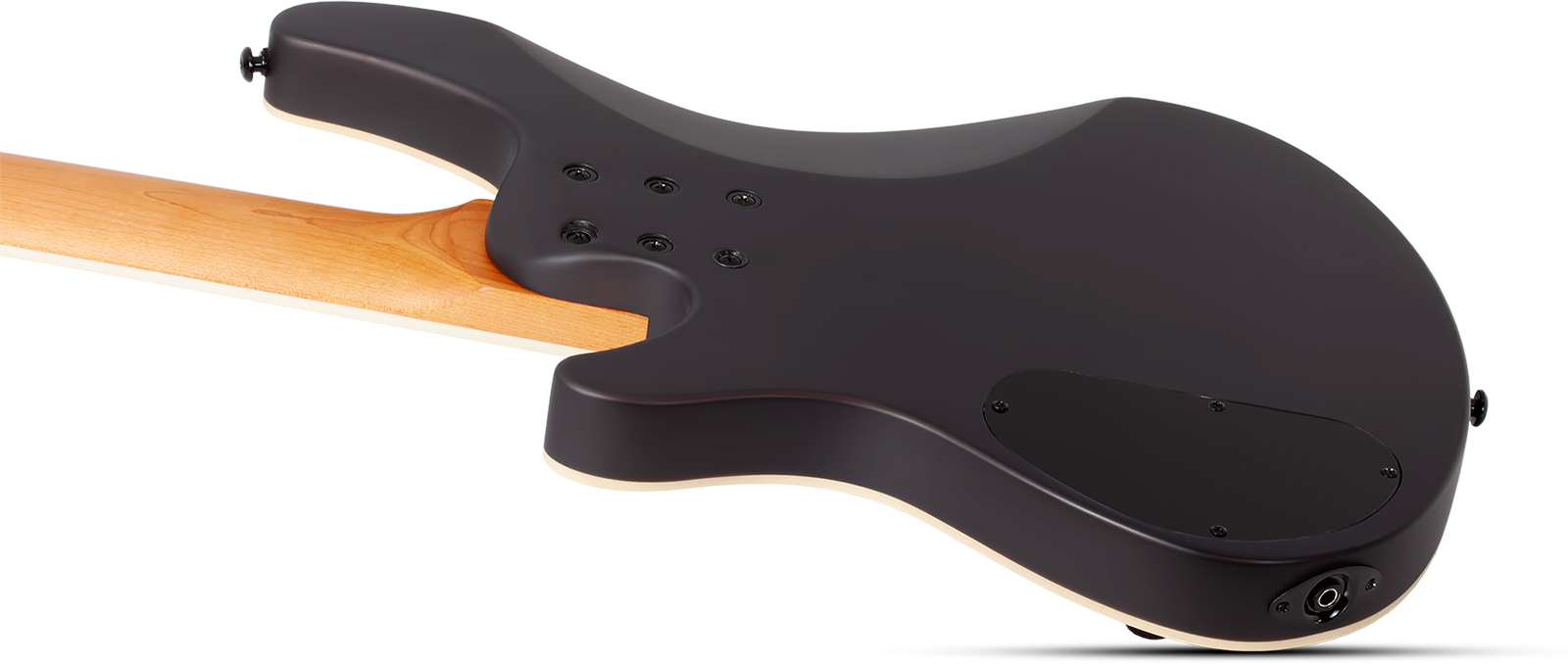 Schecter C5 Standard 5c Rw - Charcoal Satin - Solid body electric bass - Variation 5