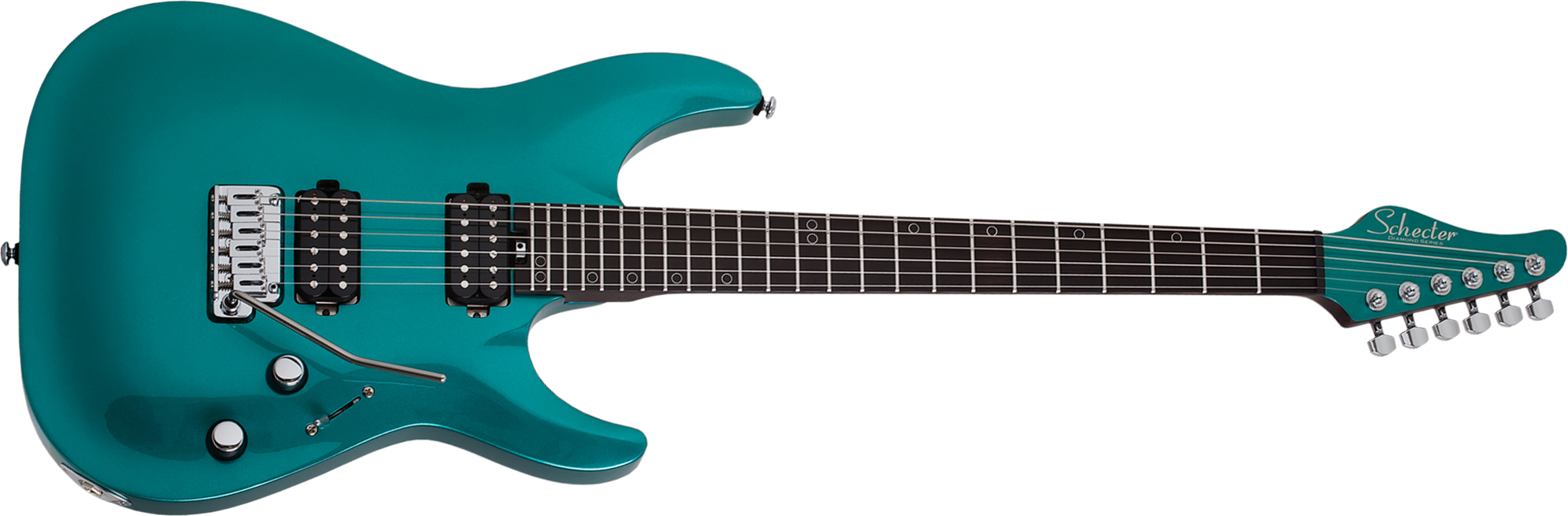Schecter Aaron Marshall Am-6 Signature 2h Trem Eb - Artic Jade - Str shape electric guitar - Main picture