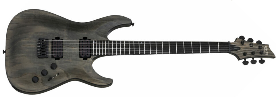 Schecter Apocalypse C-1 2h Ht Eb - Rusty Grey - Str shape electric guitar - Main picture