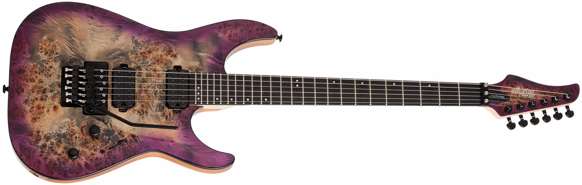 Schecter C-6 Pro FR - aurora burst Double cut electric guitar Schecter C-6 Pro FR - aurora burst Double cut electric guitar
