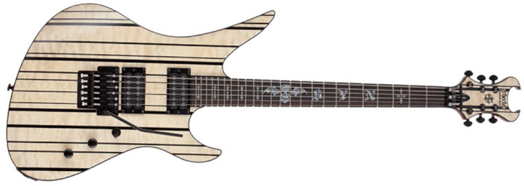 Schecter Synyster Gates Standard Plus Fr Hh Eb - Gloss Natural - Signature electric guitar - Main picture
