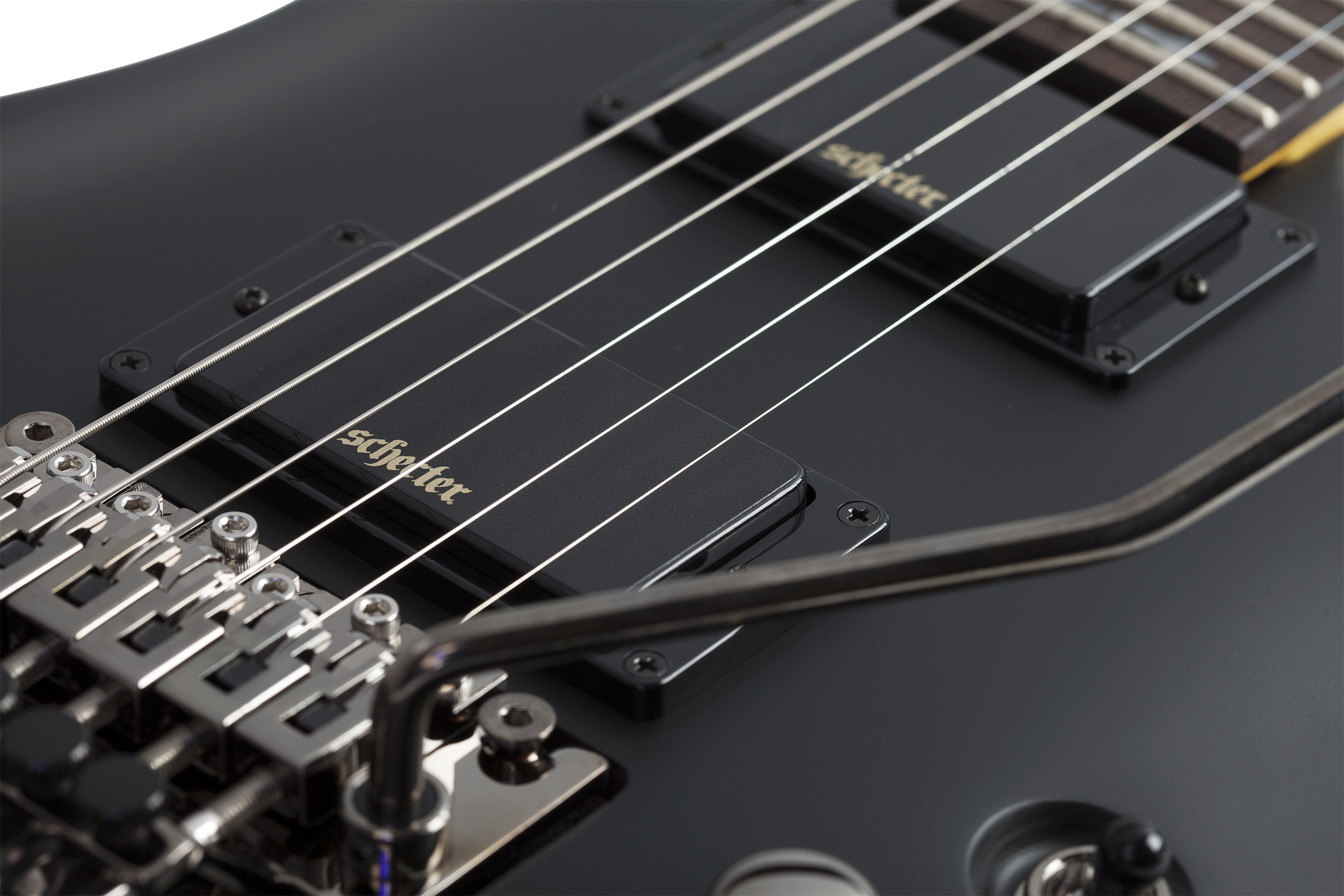 Schecter Demon-6 Fr 2h Rw - Aged Black Satin - Str shape electric guitar - Variation 2