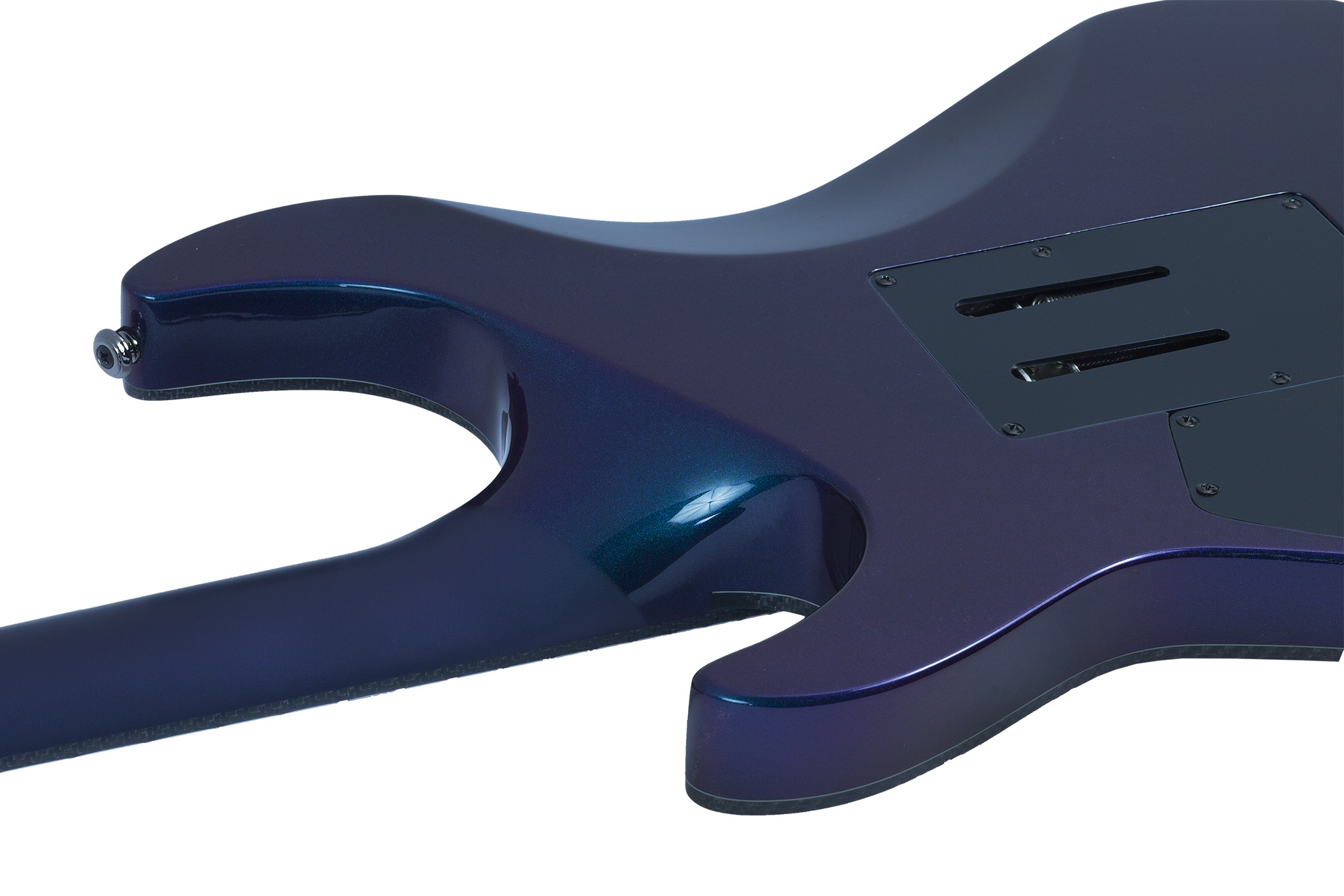 Schecter Hellraiser Hybrid C-1 Frs 2h Emg Sustainiac Eb - Ultra Violet - Str shape electric guitar - Variation 4