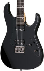 Str shape electric guitar Schecter Banshee-6 SGR - Gloss black