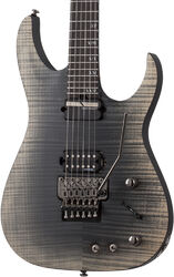 Str shape electric guitar Schecter Banshee Mach-6 FR S - Fallout burst