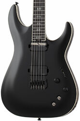 Str shape electric guitar Schecter C-1 S HT SLS Elite Evil Twin - Satin black