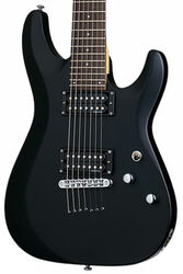 7 string electric guitar Schecter C-7 Deluxe - Satin black