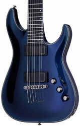 7 string electric guitar Schecter Hellraiser Hybrid C-7 - Ultra violet