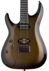 Metal electric guitar Schecter C-1 50th Anniversary LH - GOLD BURST