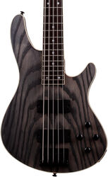 Solid body electric bass Schecter C-5 Standard 5-String - Charcoal Satin