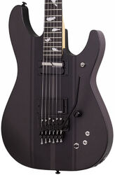 Str shape electric guitar Schecter DJ Ashba - Carbon grey