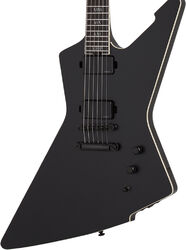 Metal electric guitar Schecter E-1 SLS Evil Twin - Satin black