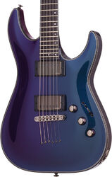 Str shape electric guitar Schecter Hellraiser Hybrid C-1 - Ultra violet
