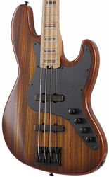 Solid body electric bass Schecter J-4 Exotic - Faded vintage sunburst