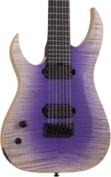 Baritone guitar Schecter John Browne Tao-7 7-String Left-handed - OZONE BURST