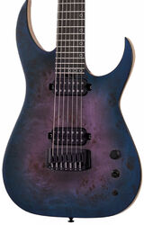 7 string electric guitar Schecter Keith Merrow KM-7 MK-III Artist - Blue crimson 