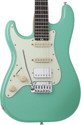 Left-handed electric guitar Schecter Nick Johnston Traditional H/S/S Left Hand - Atomic green