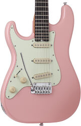 Left-handed electric guitar Schecter Nick Johnston Traditional Left Hand - Atomic coral