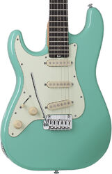 Left-handed electric guitar Schecter Nick Johnston Traditional Left Hand - Atomic green