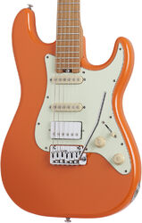 Str shape electric guitar Schecter Nick Johnston Traditional H/S/S - Atomic orange