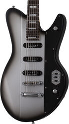 Baritone guitar Schecter Robert Smith UltraCure VI - Silver burst pearl