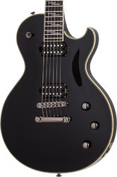 Single cut electric guitar Schecter Solo-II Blackjack - Black