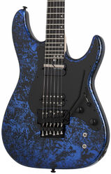 Metal electric guitar Schecter Sun Valley Super Shredder FR S - Blue reign