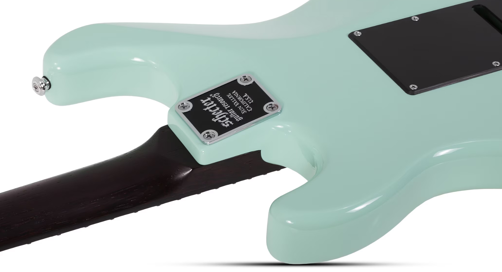 Schecter Nick Johnston Traditional 10th Ann. Signature Hss Trem Eb - Atomic Green - Str shape electric guitar - Variation 6
