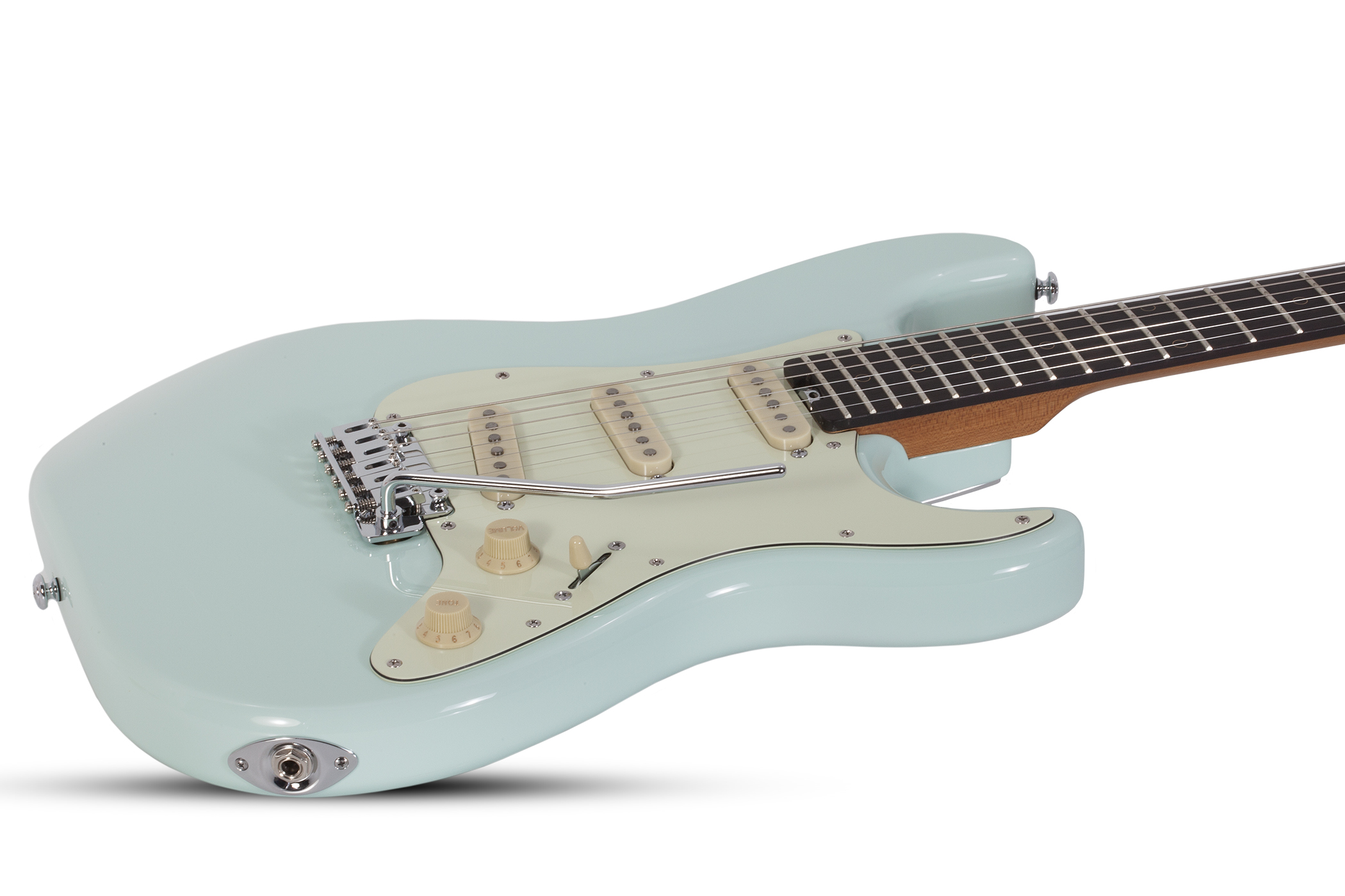 Schecter Nick Johnston Traditional Signature 3s Trem Eb - Atomic Frost - Str shape electric guitar - Variation 1