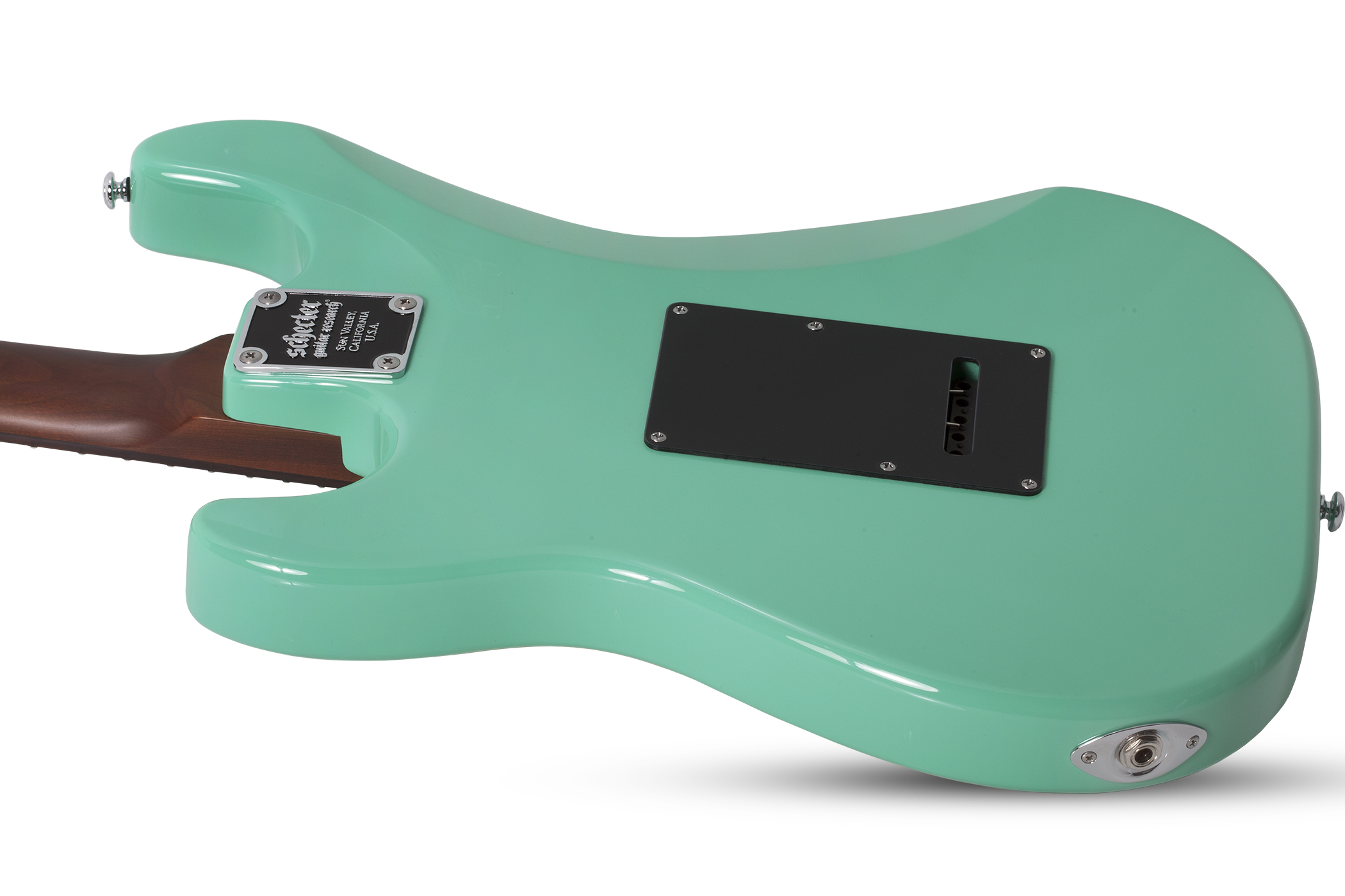 Schecter Nick Johnston Traditional Signature 3s Trem Eb - Atomic Green - Str shape electric guitar - Variation 2