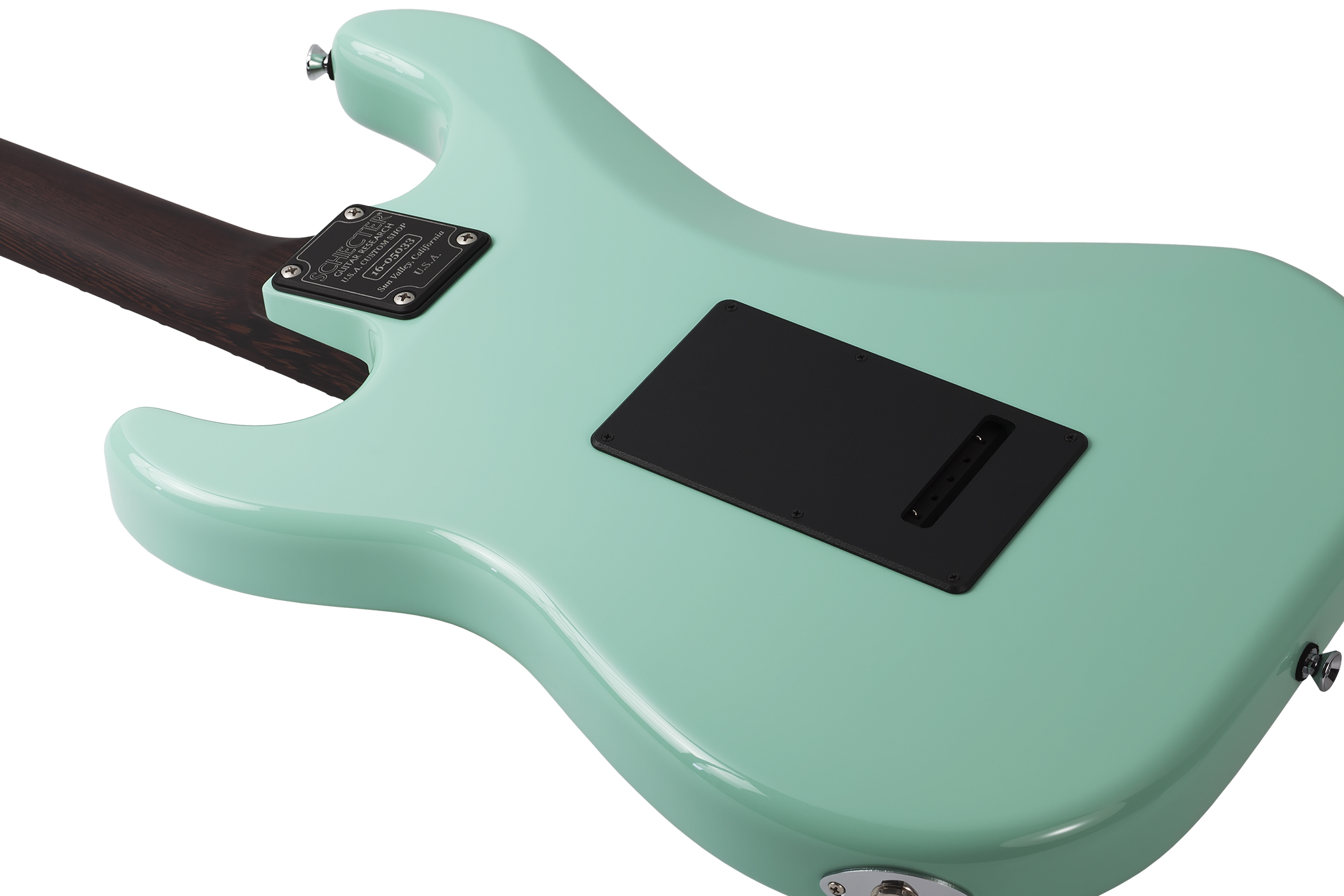 Schecter Nick Johnston Usa Signature 3s Trem Eb - Atomic Green - Str shape electric guitar - Variation 2