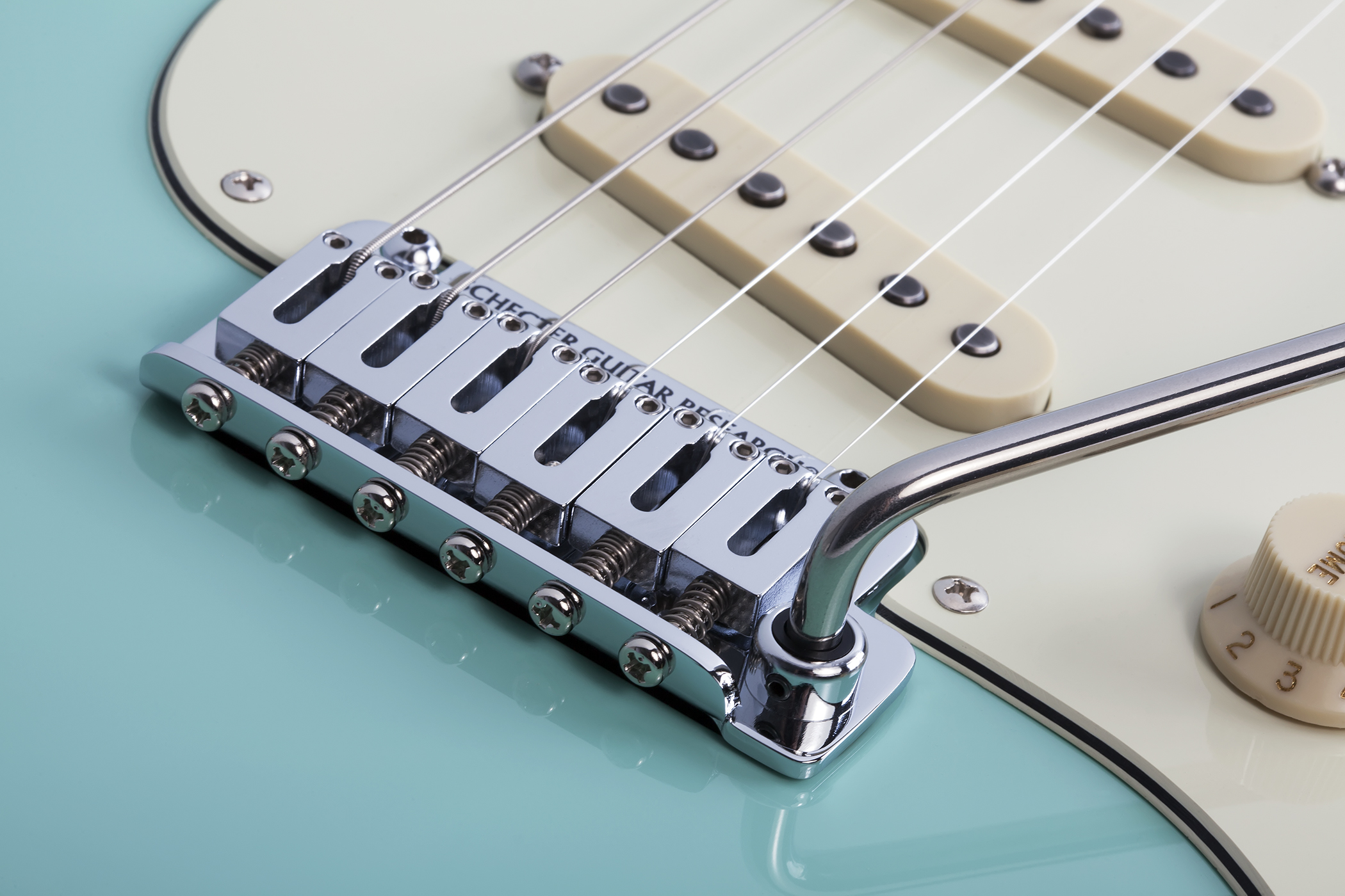 Schecter Nick Johnston Usa Signature 3s Trem Eb - Atomic Green - Str shape electric guitar - Variation 3