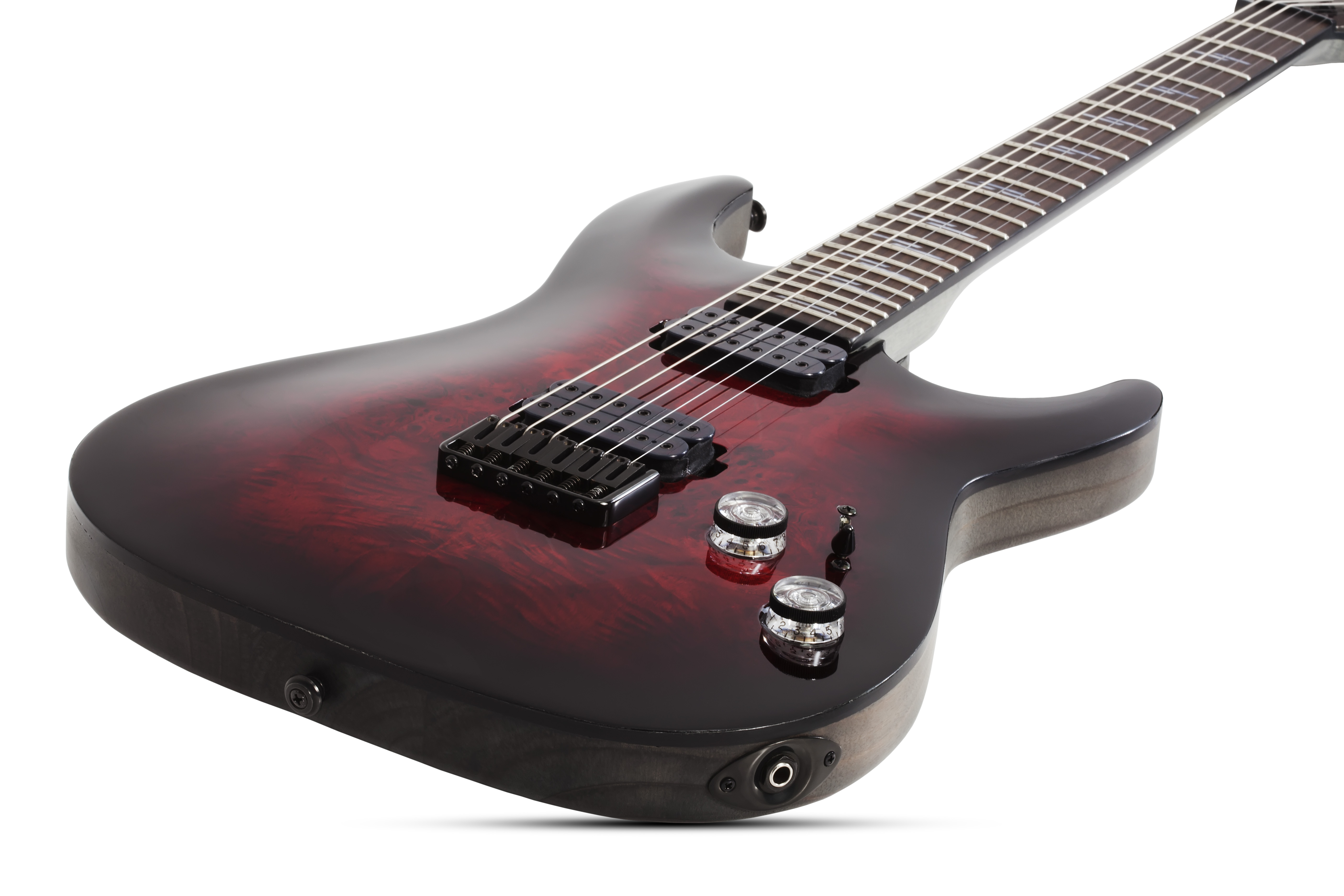 Schecter Omen Elite-6 2h Ht Rw - Black Cherry Burst - Str shape electric guitar - Variation 1